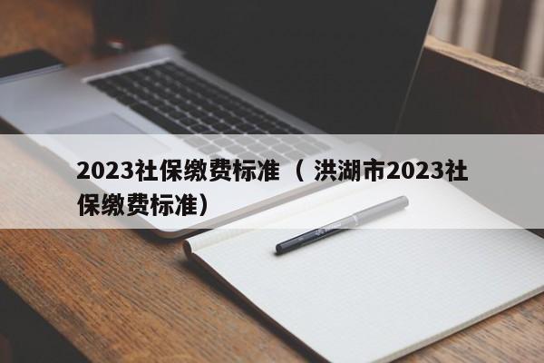 2023社保缴费标准（ 洪湖市2023社保缴费标准）