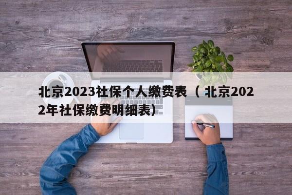 北京2023社保个人缴费表（ 北京2022年社保缴费明细表）